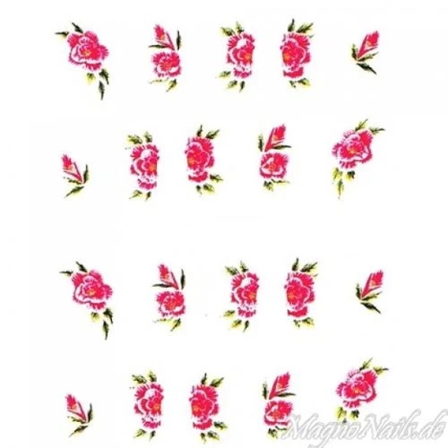 2D Nail Art One Stoke Sticker