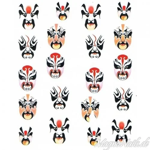 2D Nail Art One Stoke Sticker