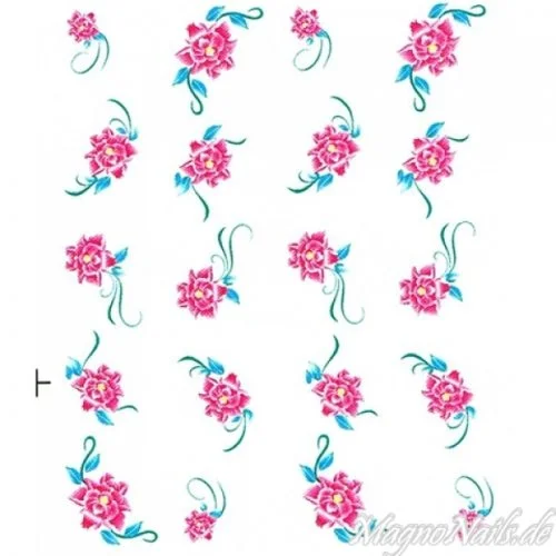 2D Nail Art One Stoke Sticker