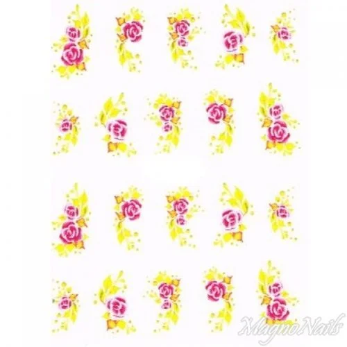 2D Nail Art One Stoke Sticker