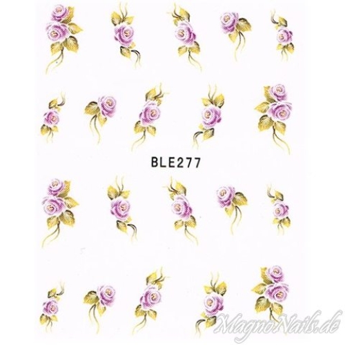 2D Nail Art One Stoke Sticker