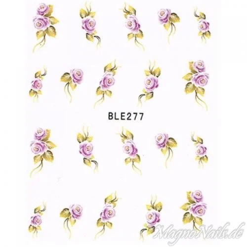 2D Nail Art One Stoke Sticker