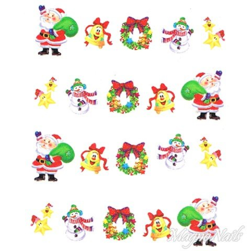 2D Nail Art One Stoke Sticker