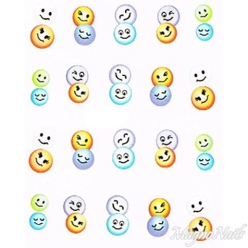 2D Nail Art One Stoke Sticker