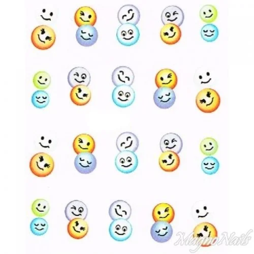 2D Nail Art One Stoke Sticker