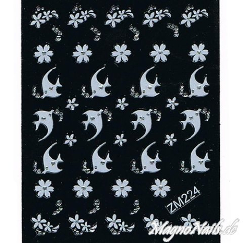 Nail Art 2D Sticker Nagelaufkleber Aufkleber Nageldesign Nägel selbstklebend Fische