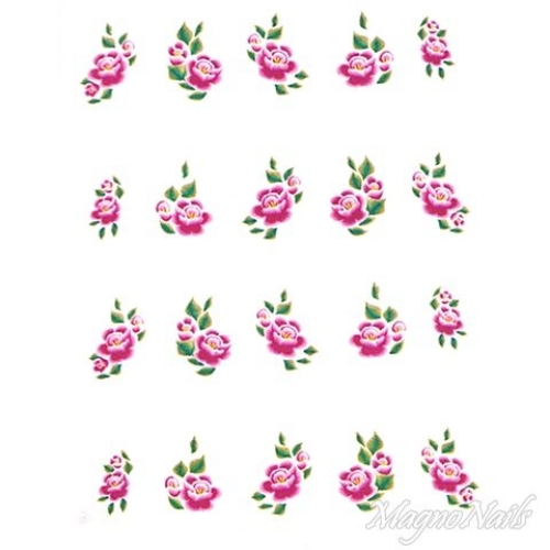 2D Nail Art One Stoke Sticker