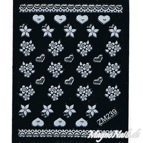 Nail Art 2D Sticker Nagelaufkleber Aufkleber Nageldesign Nägel selbstklebend