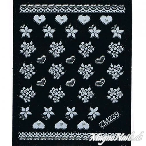 Nail Art 2D Sticker Nagelaufkleber Aufkleber Nageldesign Nägel selbstklebend