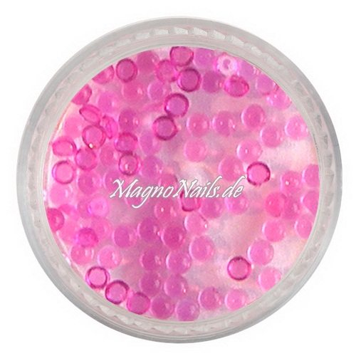 Nail Art Einlegemotive - Halbperlen pink Nägel Nails Nailart Nageldesign Nagel Glitzer