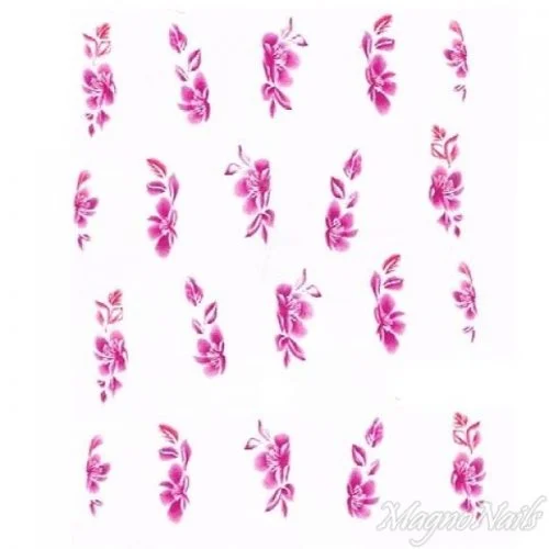 2D Nail Art One Stoke Sticker