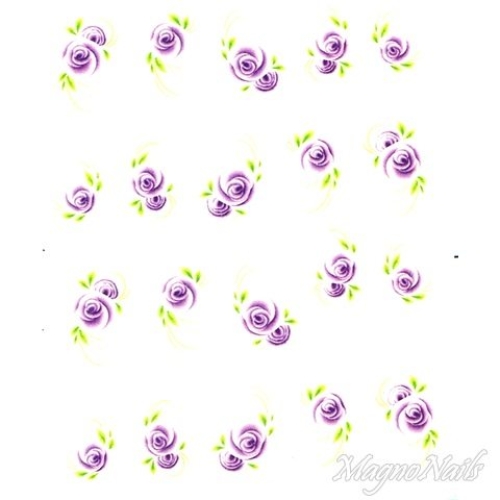 2D Nail Art One Stoke Sticker
