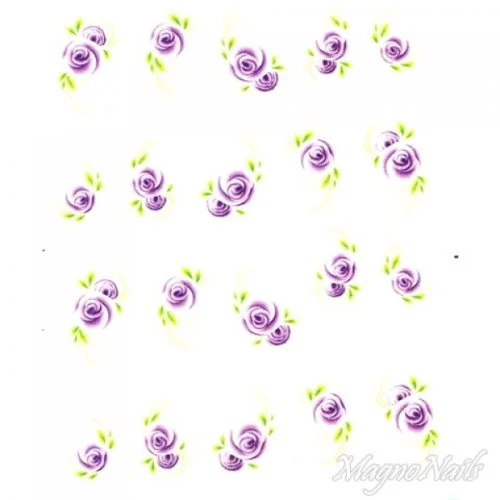 2D Nail Art One Stoke Sticker