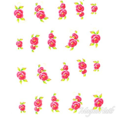 2D Nail Art One Stoke Sticker