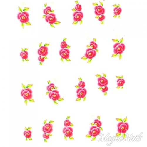 2D Nail Art One Stoke Sticker