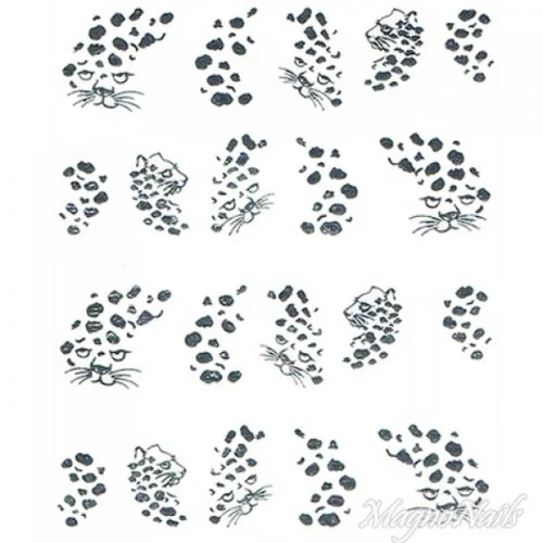 2D Nail Art One Stoke Sticker