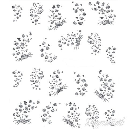 2D Nail Art One Stoke Sticker