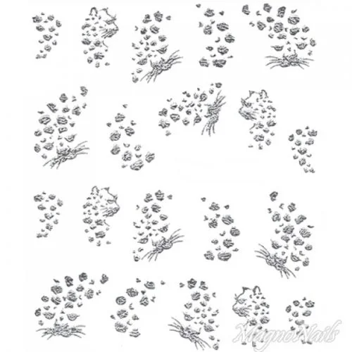 2D Nail Art One Stoke Sticker