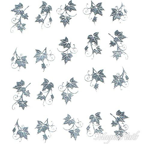 2D Nail Art One Stoke Sticker