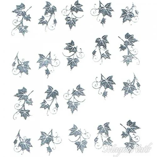 2D Nail Art One Stoke Sticker