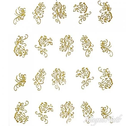 2D Nail Art One Stoke Sticker