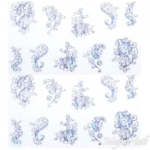 2D Nail Art One Stoke Sticker