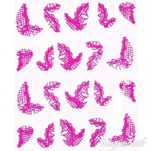 2D Nail Art One Stoke Sticker