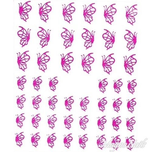 2D Nail Art One Stoke Sticker