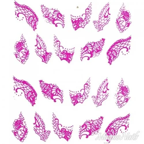 2D Nail Art One Stoke Sticker