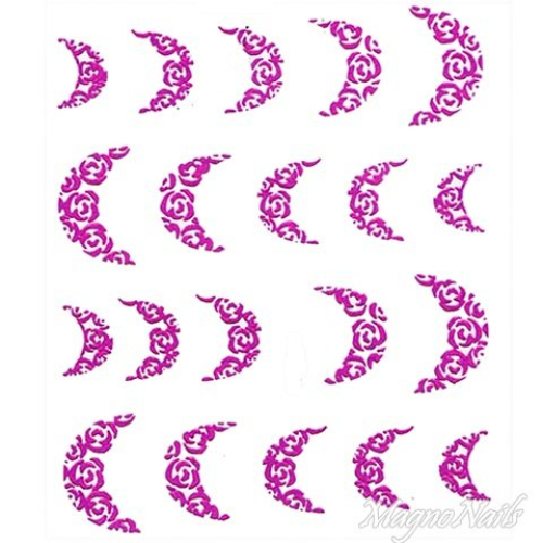 2D Nail Art One Stoke Sticker