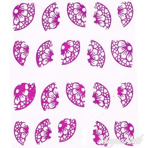2D Nail Art One Stoke Sticker