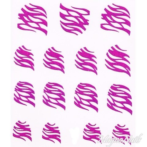 2D Nail Art One Stoke Sticker