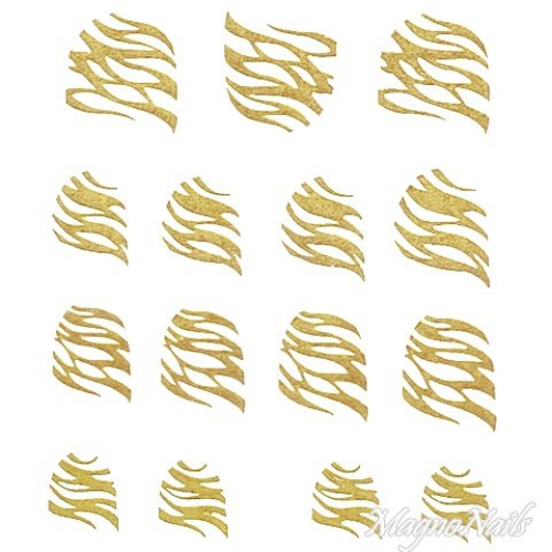 2D Nail Art One Stoke Sticker