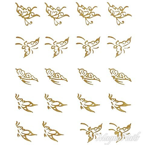 2D Nail Art One Stoke Sticker