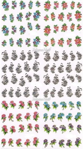 2D Nail Art Sticker