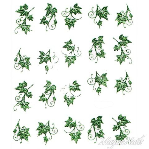 2D Nail Art One Stoke Sticker