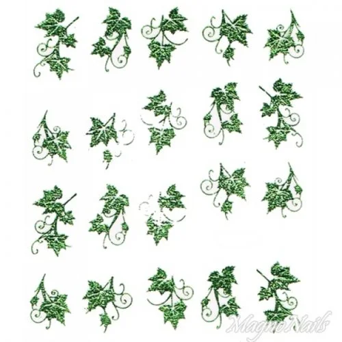 2D Nail Art One Stoke Sticker