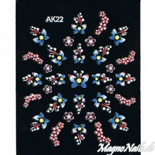 3D Nail Sticker Seblstklebende Aufkleber Nagelsticker Nagelaufkleber