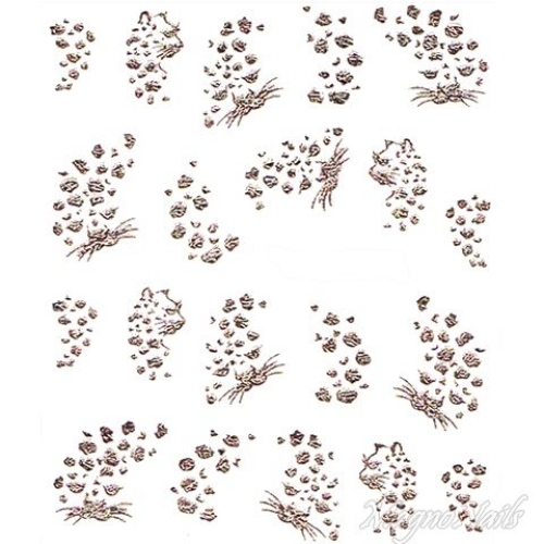 2D Nail Art One Stoke Sticker