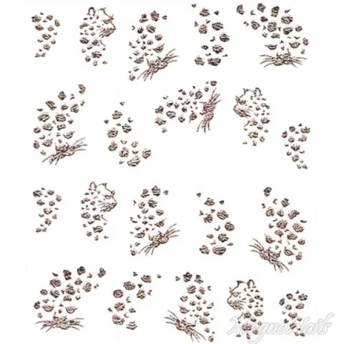 2D Nail Art One Stoke Sticker