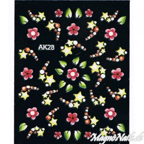 3D Nail Sticker Seblstklebende Aufkleber Nagelsticker Nagelaufkleber