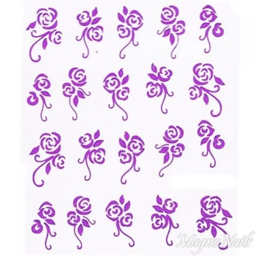 2D Nail Art One Stoke Sticker