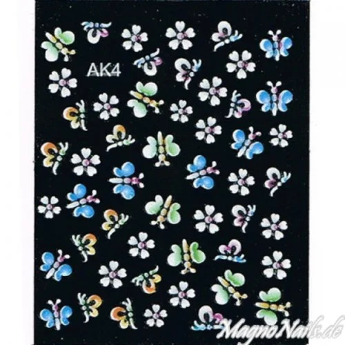 3D Nail Sticker Seblstklebende Aufkleber Nagelsticker Nagelaufkleber