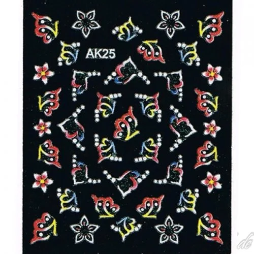 3D Nail Sticker Seblstklebende Aufkleber Nagelsticker Nagelaufkleber