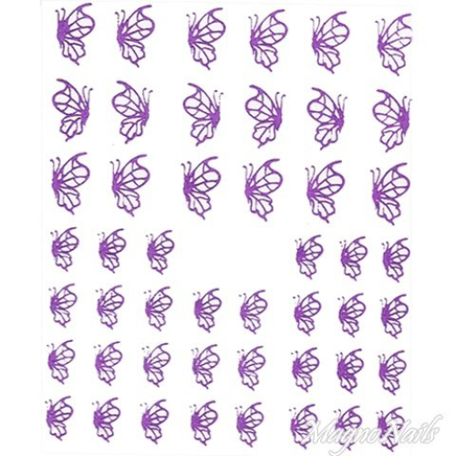 2D Nail Art One Stoke Sticker