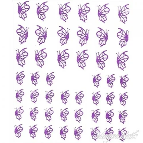 2D Nail Art One Stoke Sticker