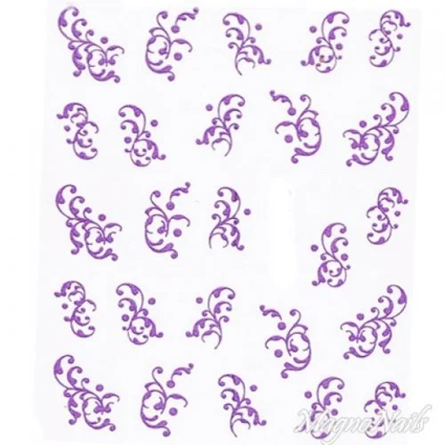 2D Nail Art One Stoke Sticker