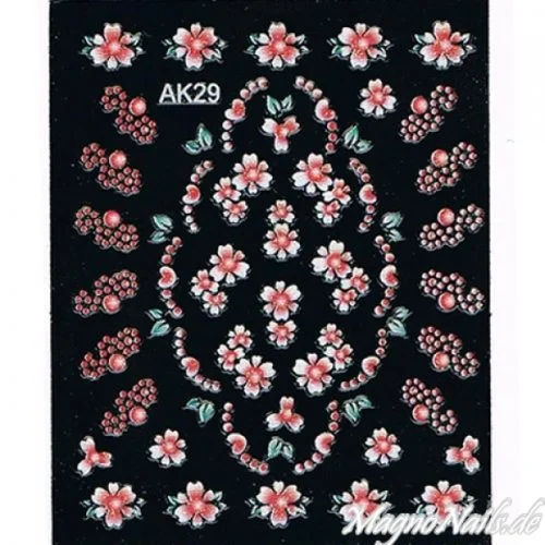 3D Nail Sticker Seblstklebende Aufkleber Nagelsticker Nagelaufkleber