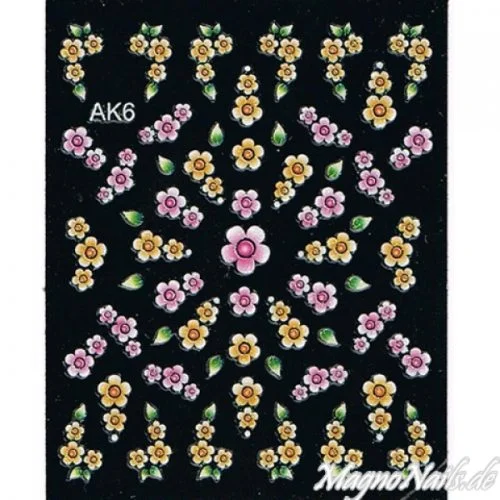 3D Nail Sticker Seblstklebende Aufkleber Nagelsticker Nagelaufkleber