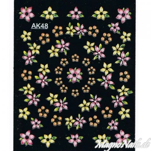 3D Nail Sticker Seblstklebende Aufkleber Nagelsticker Nagelaufkleber